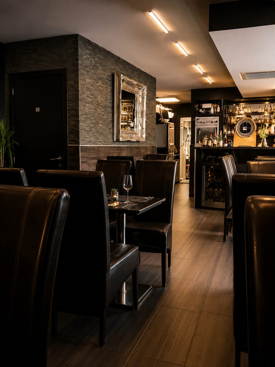 Intérieur de la Pizzeria Pino